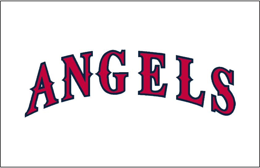 California Angels 1993-1996 Jersey Logo v2 DIY iron on transfer (heat transfer)